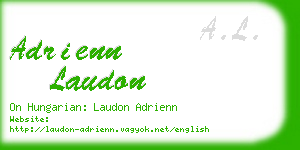 adrienn laudon business card